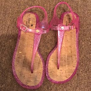Kate Spade gellies sandals.